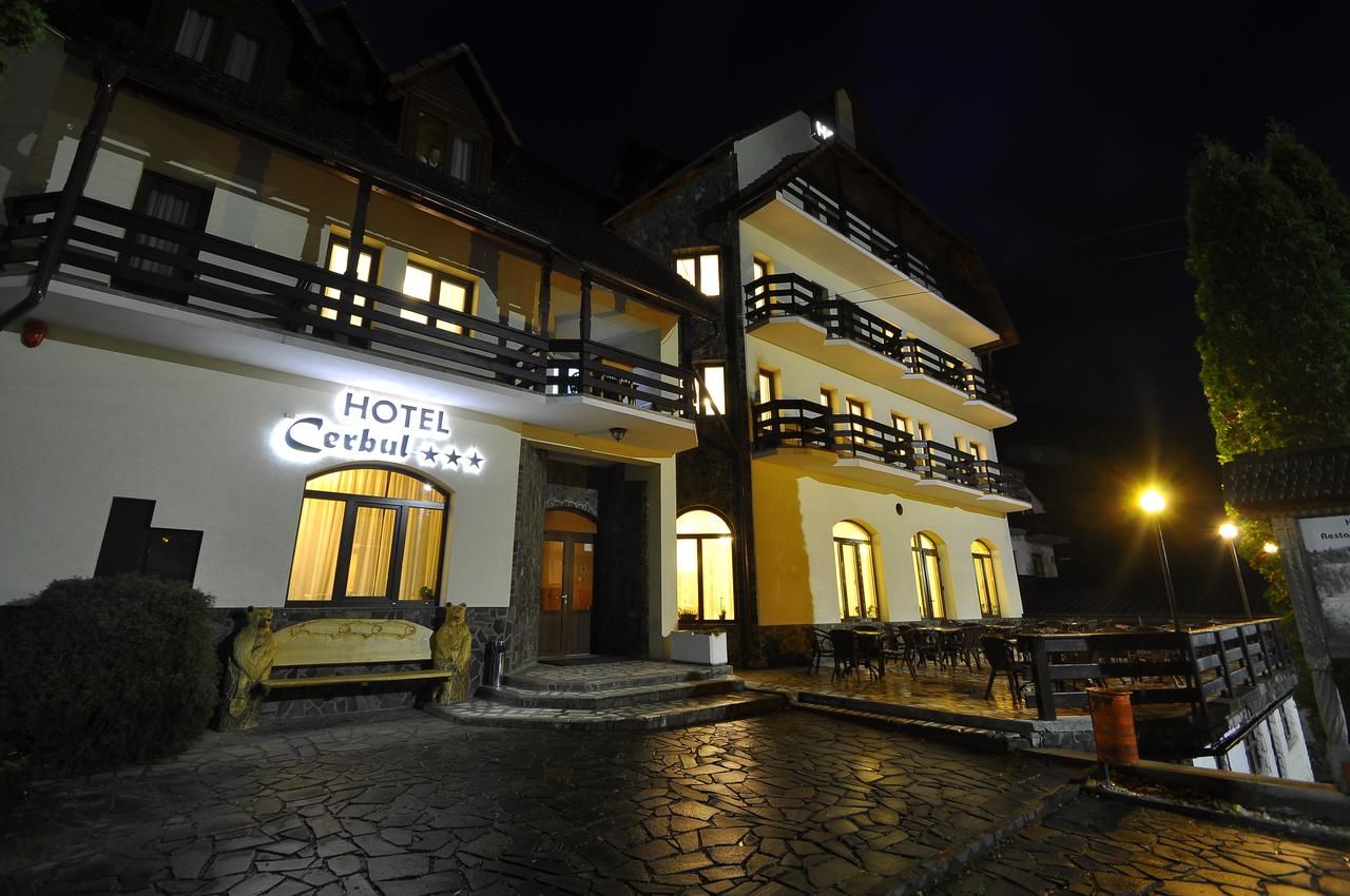 Отель Hotel Cerbul Statjunea Borsa-9