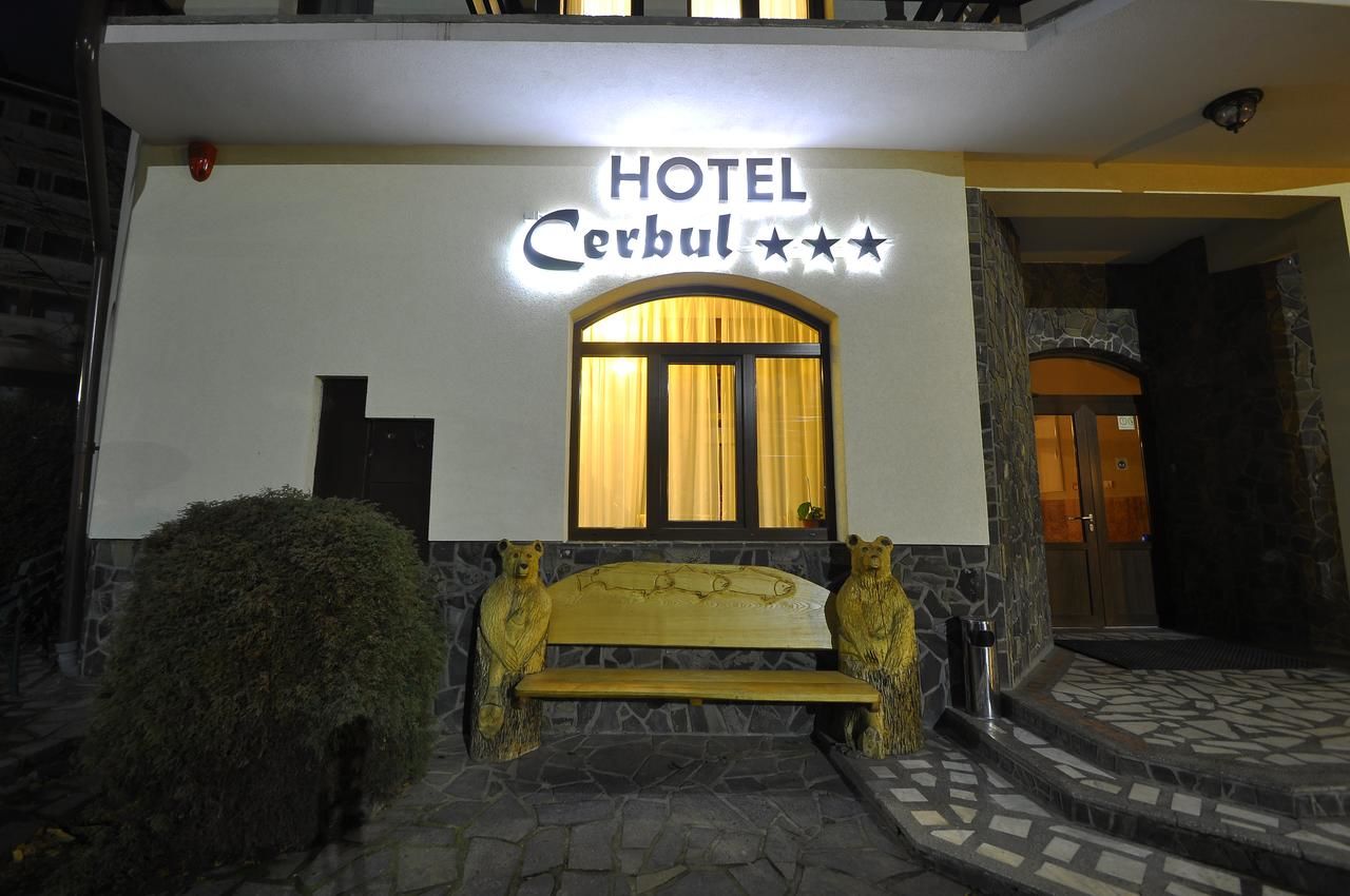 Отель Hotel Cerbul Statjunea Borsa-10